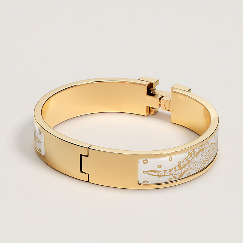 ブレスレット　HERMES Clic H Bracelet イエロー Clic H bracelet | Hermès USA